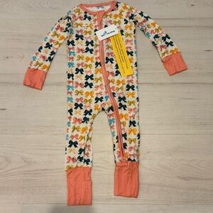 Little One Shop Bow Print Baby Pjs